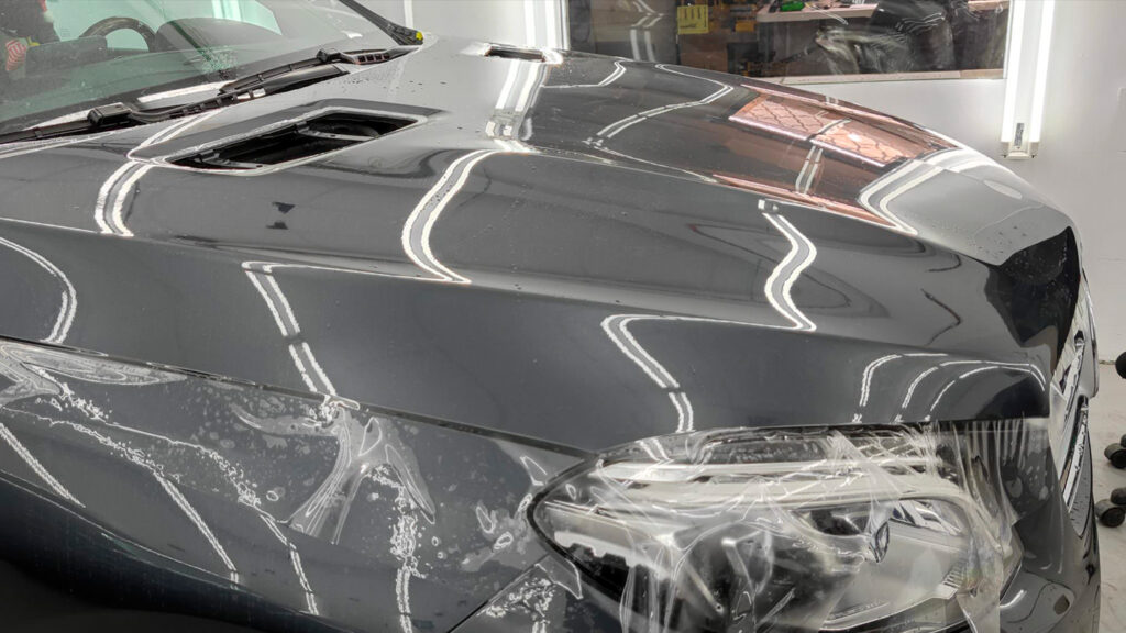 ציפוי PPF למכסה מנוע – מרצדס GLE 500 ציפוי PPF למכסה מנוע – מרצדס GLE 500