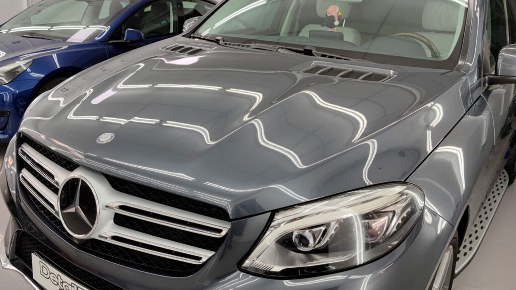 ציפוי PPF למכסה מנוע – מרצדס GLE 500 ציפוי PPF למכסה מנוע – מרצדס GLE 500