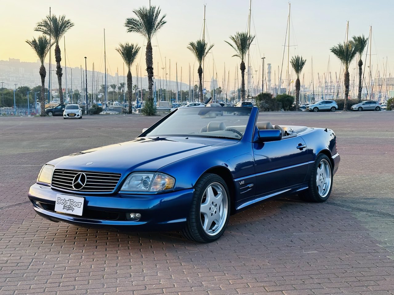 SL 600 V12 ציפוי ויניל בצבע מיוחד