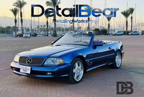 מרצדס SL 600 V12 ציפוי ויניל בצבע מיוחד